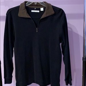 Geoffrey Beene Sweater with Zip Up Neck NWT